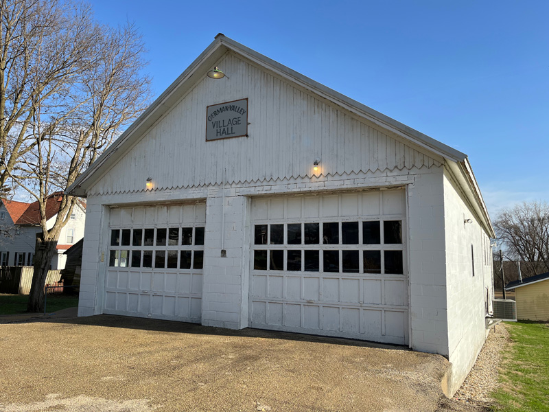 German Valley Village Hall Building